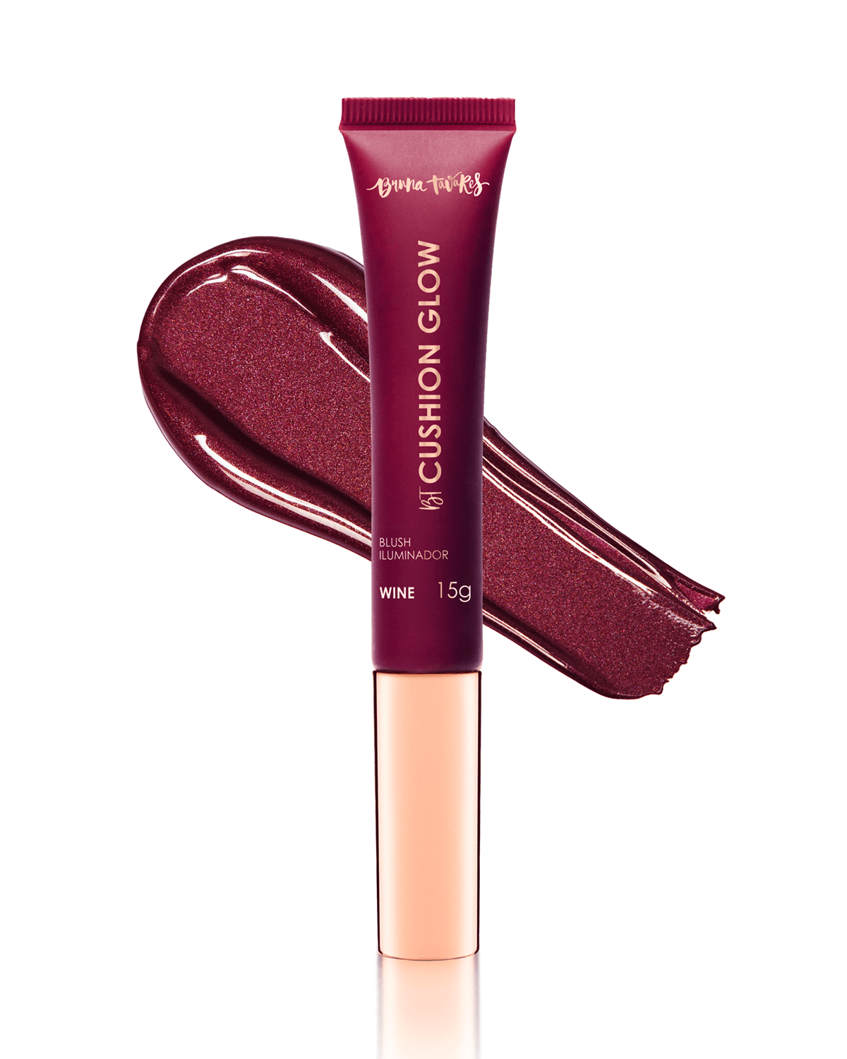 BT Cushion Glow Wine